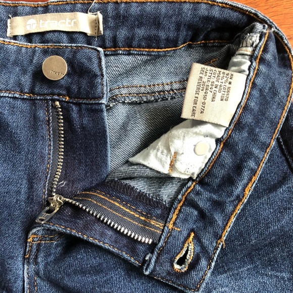 Tractr Girls Denim Jean Shorts Size 8 - Picture 4 of 4